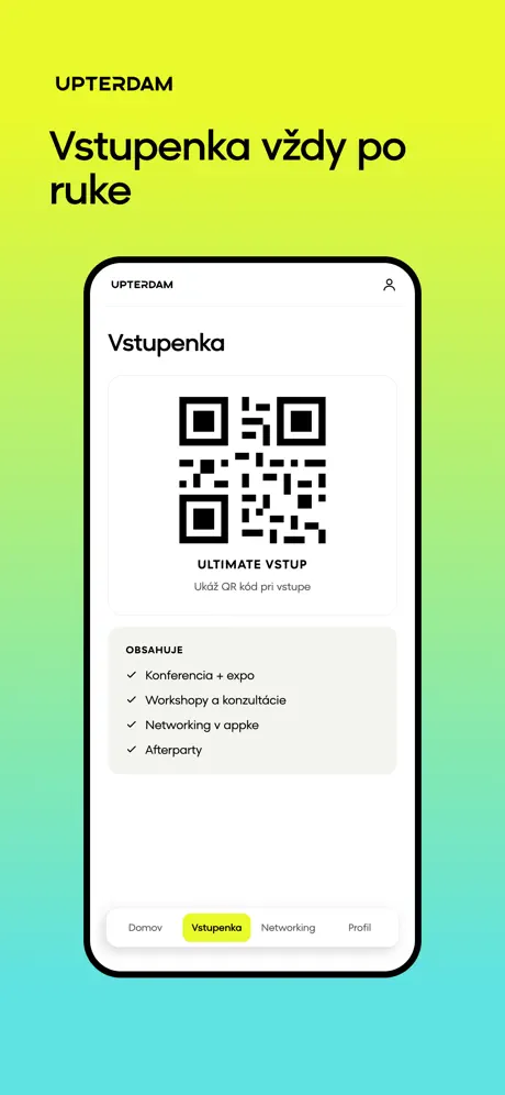 Vstupenka vždy po ruke