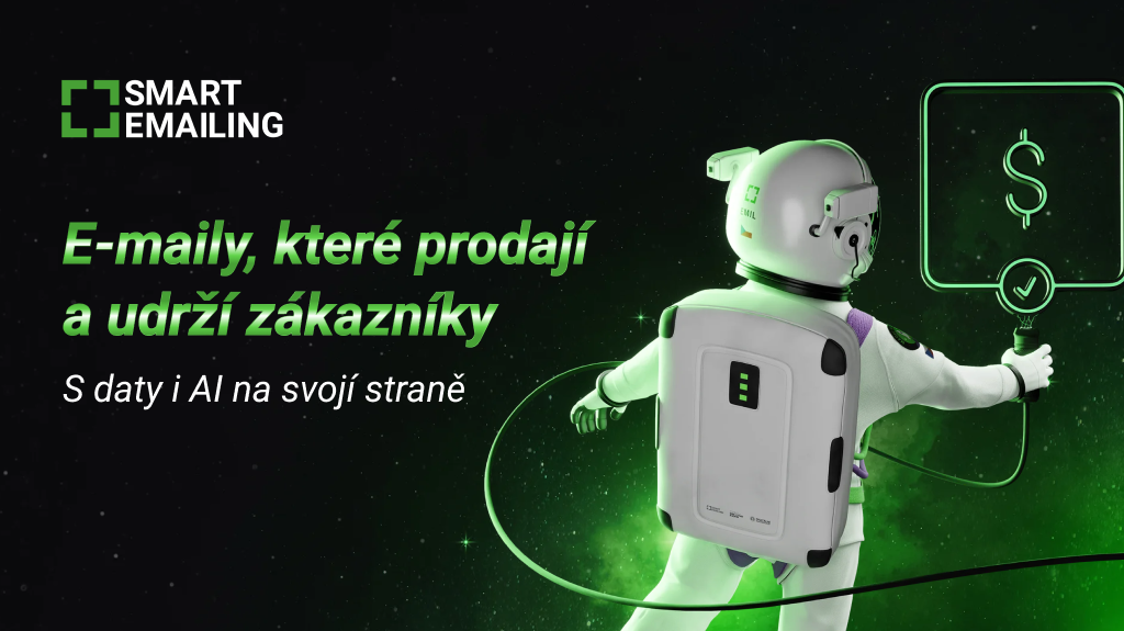 SmartEmailing: e-maily, které prodají a udrží zákazníky. S daty i AI na svojí straně